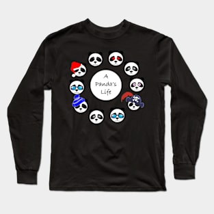 A Panda's Life Long Sleeve T-Shirt